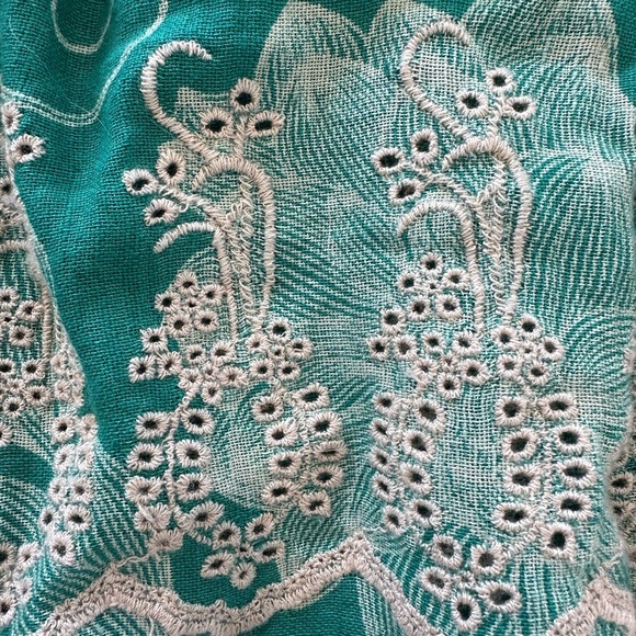 Maeve for Anthropologie Green Pippa Swing Dress - Picture 11 of 12